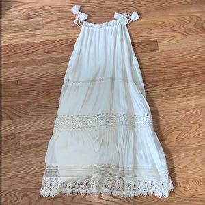 Urban outfitters “Kimchi Blue” boho cream dress